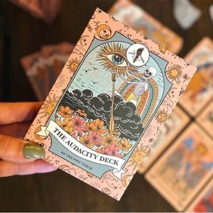 The Audacity Tarot Deck  (37 card deck and guidebook)